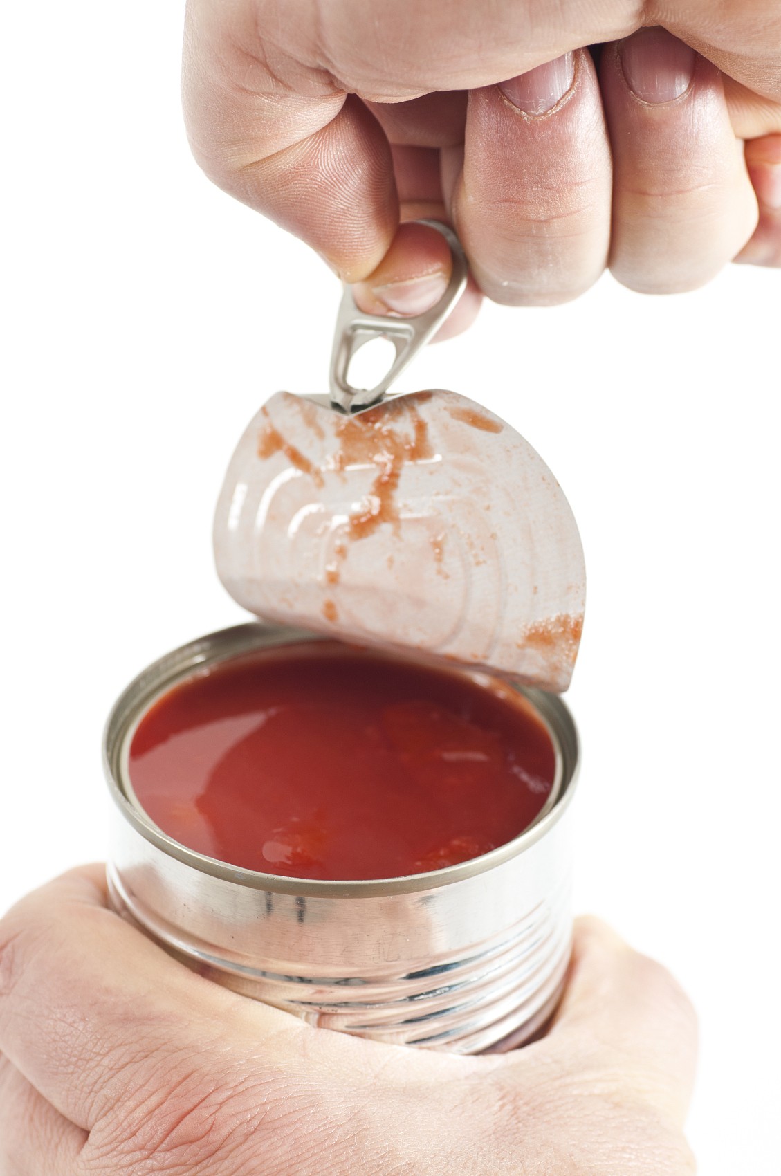 Small jars of ketchup